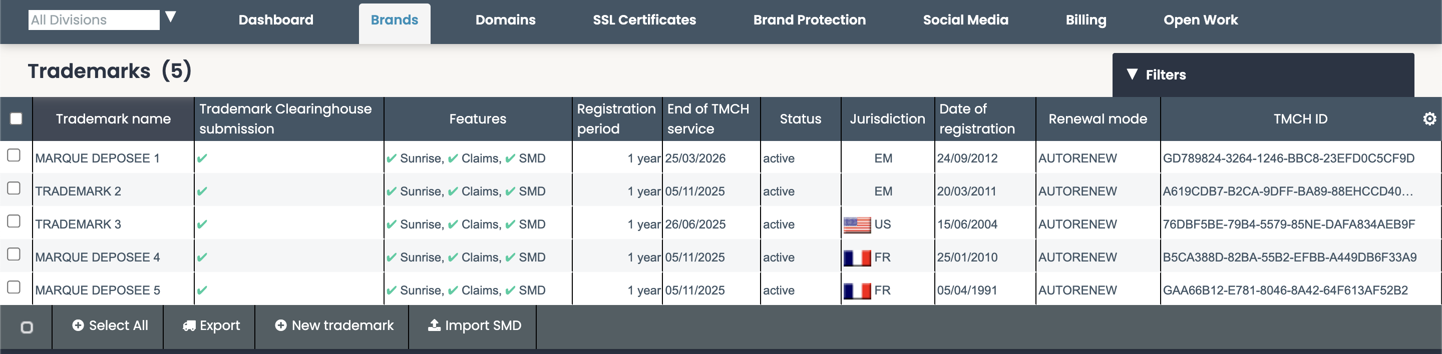 TMCH - Trademark management - BS portal.png
